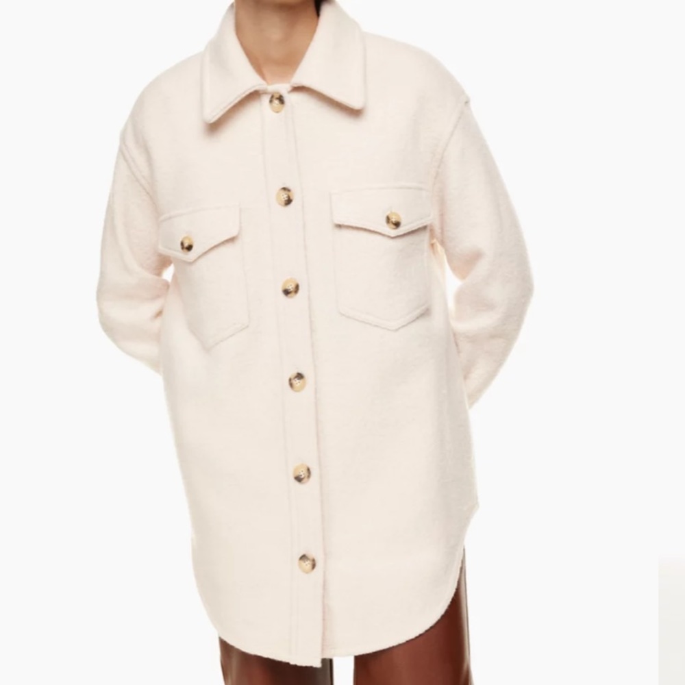 Aritzia Wilfred Free “Ganna” Shirt Jacket